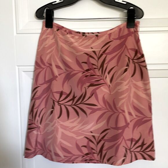 Tommy Bahama Silk Blend Floral Skirt - Picture 1 of 5